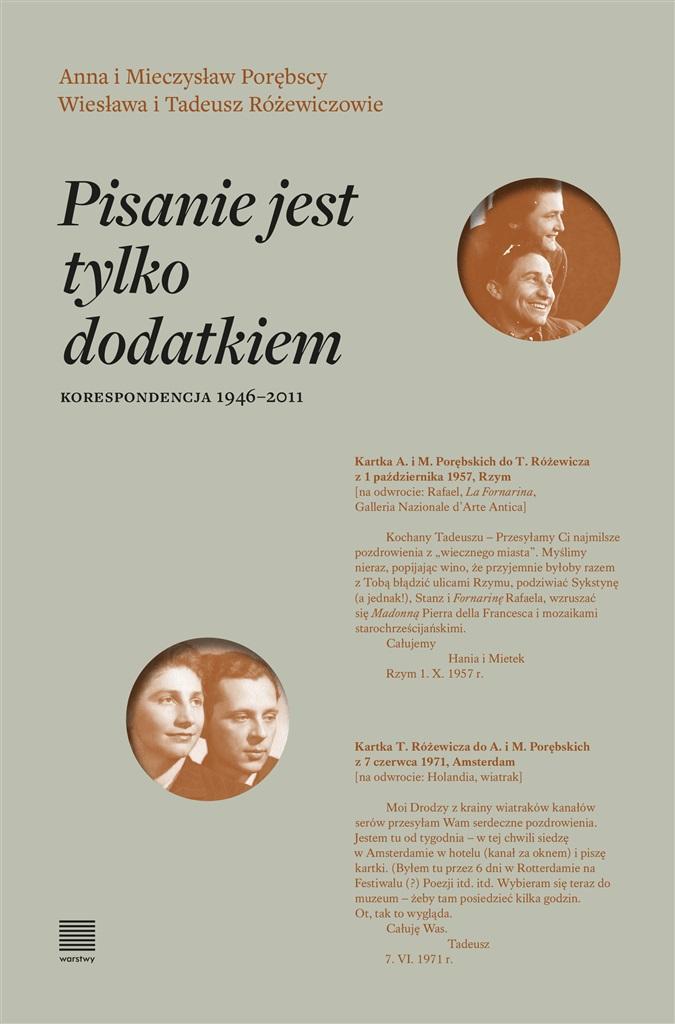 Pisanie jest tylko dodatkiem Korespondencja 1946-2011