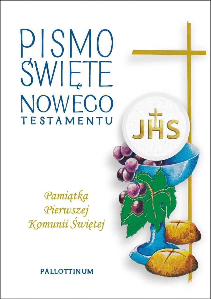 Pismo Święte NT kieszonkowe Pamiątka I Komunii Św.