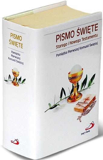 Pismo Święte ST i NT Pamiątka I Komunii Świętej