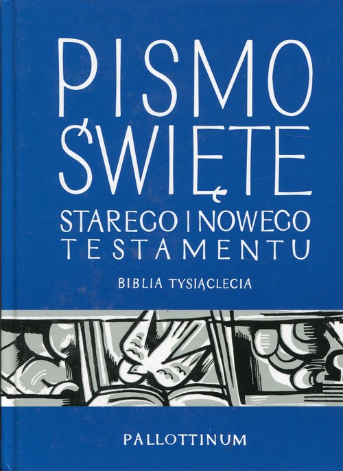 Pismo Święte Starego i Nowego Testamentu Biblia Tysiąclecia eko oprawa granatowa