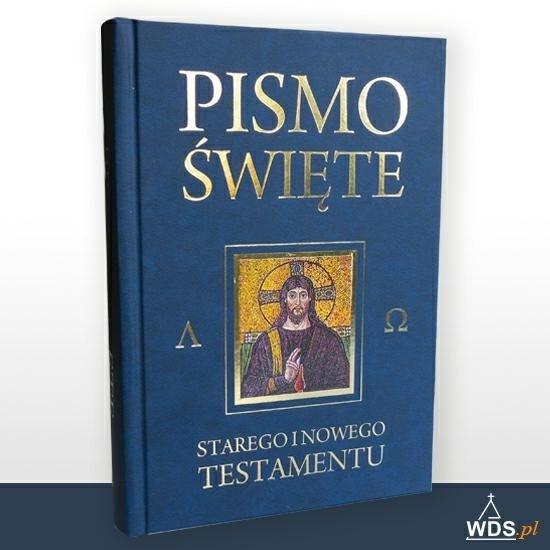 Pismo Święte Starego i Nowego Testamentu (granatowe)