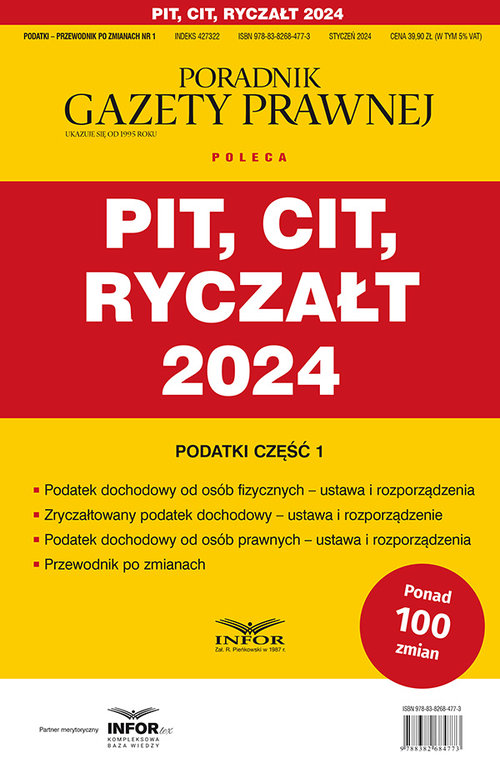 Pit Cit Ryczałt 2024 Podatki Część 1