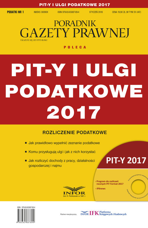 PIT-y i ulgi podatkowe 2017