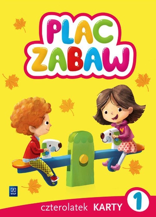 Plac zabaw Karty pracy Czterolatek Część 1