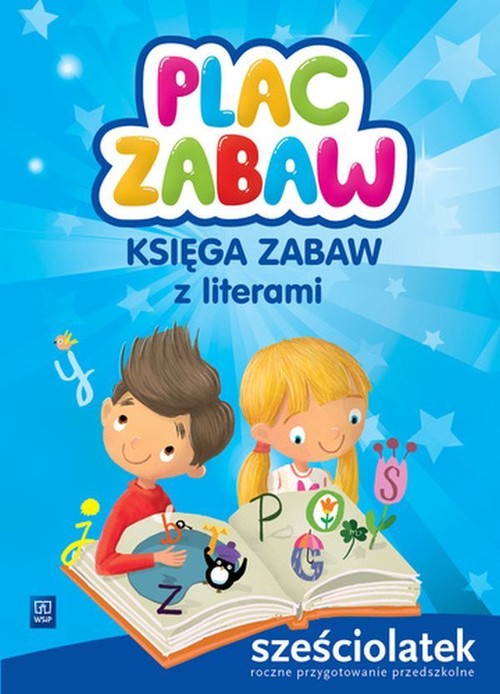 Plac zabaw Księga zabaw z literami Sześciolatek