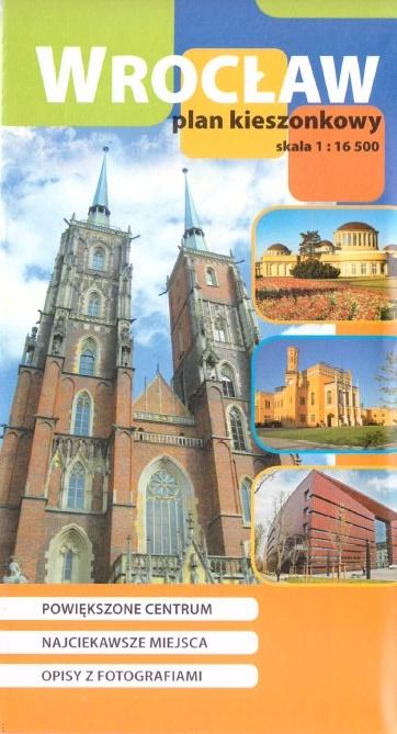 Plan kieszonkowy - Wrocław w.polska 1:16 500