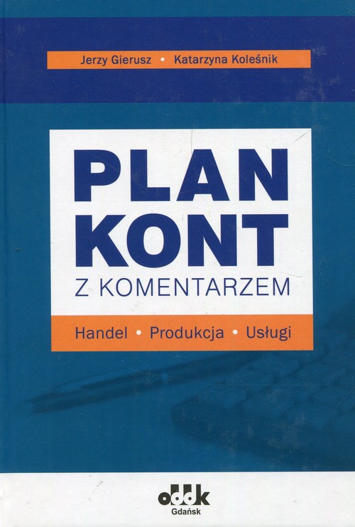 Plan kont z komentarzem