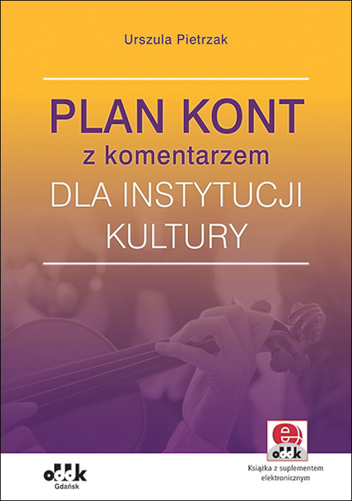 Plan kont z komentarzem dla instytucji kultury