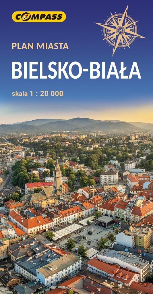 Plan miasta - Bielsko-Biała 1:20 000