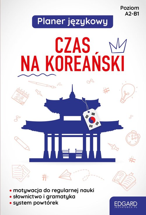 Planer językowy Czas na koreański A1-B1