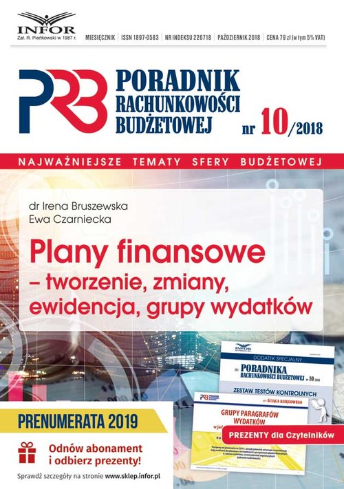 Plany finansowe-tworzenie, zmiany, ewidencja, grupy wydatków