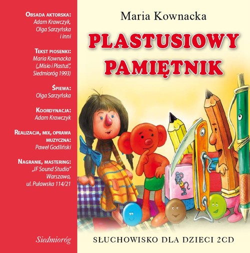 Plastusiowy pamiętnik - książka audio na CD (format MP3)