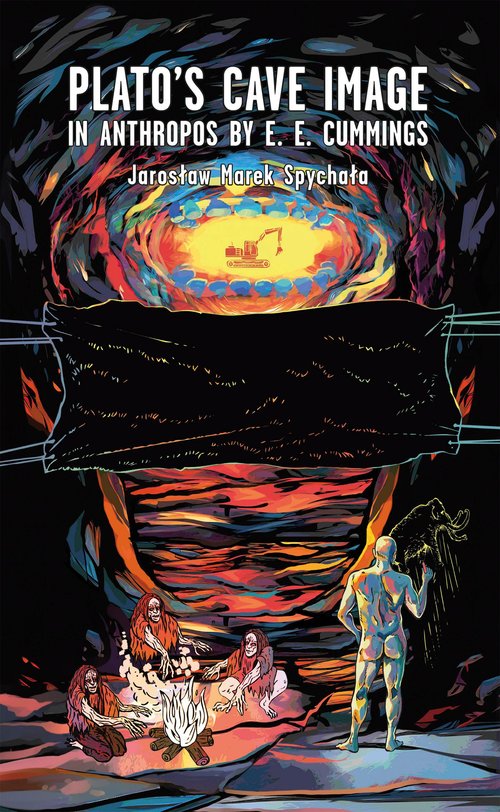 Plato's cave image in Anthropos by E. E. Cummings