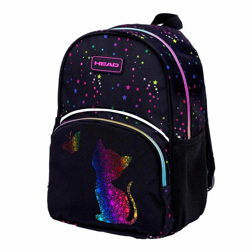 Plecaczek dziecięcy wycieczkowy HEAD GOLDEN EFFECT RAINBOW KITTY, AK300