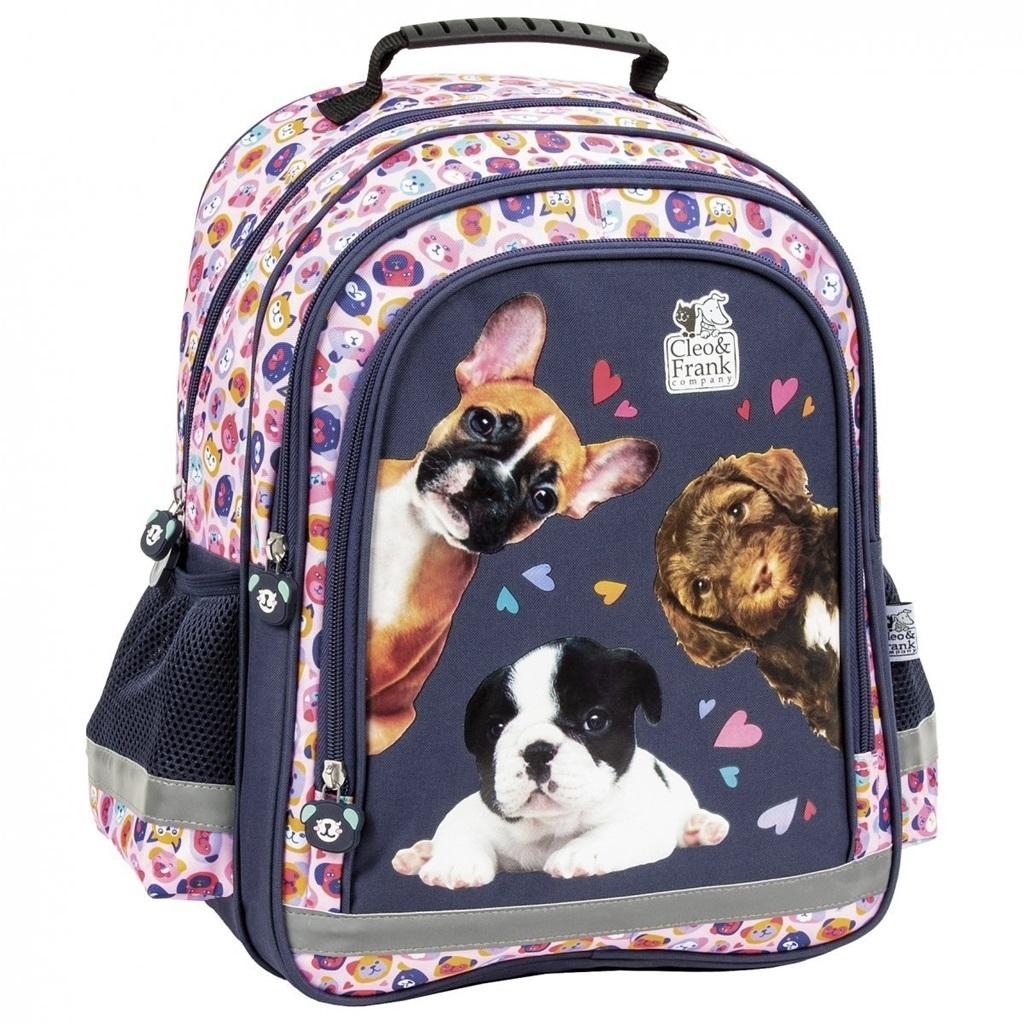 Plecak 2-komorowy 15 B Cleo i Frank 40 (Pies)