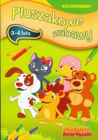 Pluszaki Rozrabiaki Pluszakowe zabawy 3-4 lata