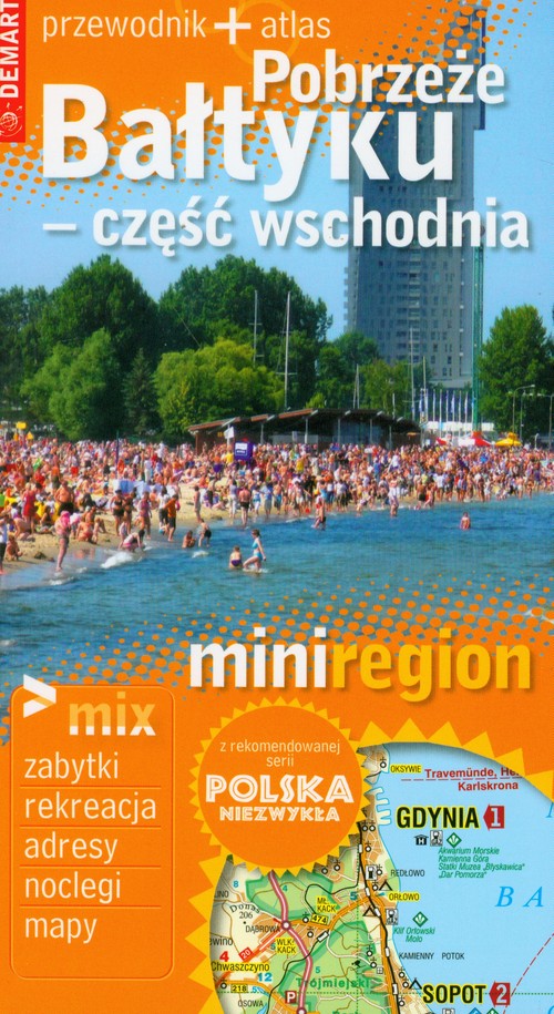 Pobrzeże Bałtyku - część wschodnia. Mini region. Przewodnik + atlas