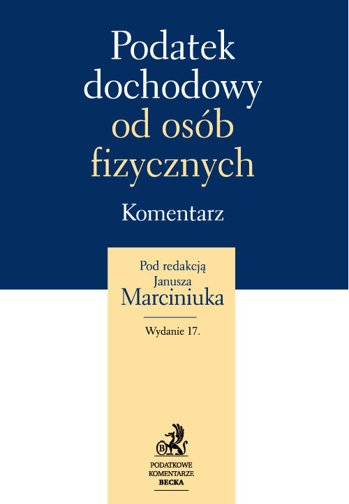 Podatek dochodowy od osób fizycznych Komentarz