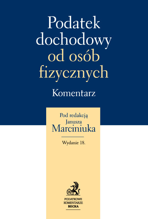 Podatek dochodowy od osób fizycznych Komentarz