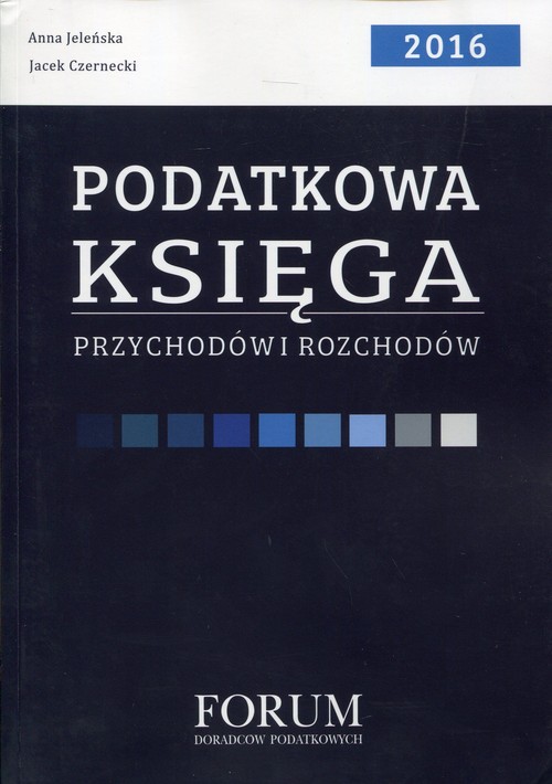 Podatkowa księga przychodów rozchodów 2016