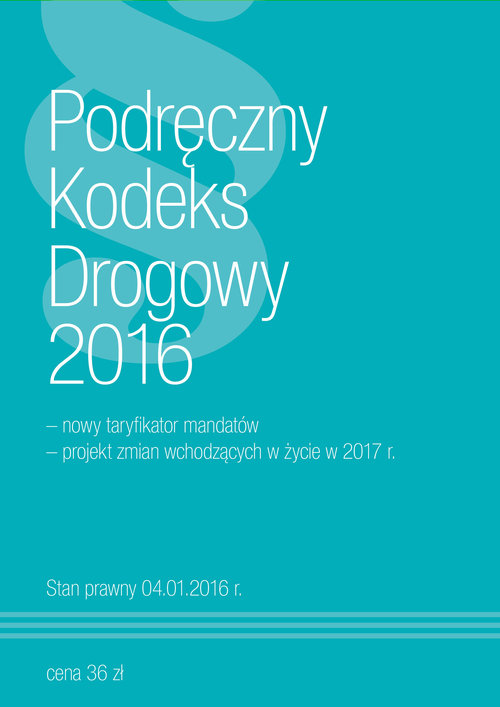 Podręczny Kodeks Drogowy 2016