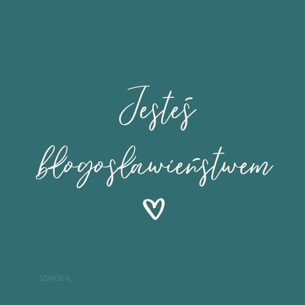 Podstawka korkowa - Jesteś błogosławieństwem