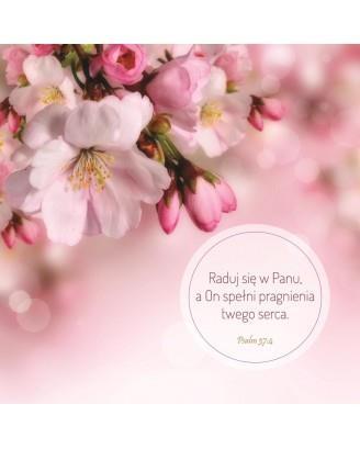 Podstawka korkowa - Raduj się w Panu