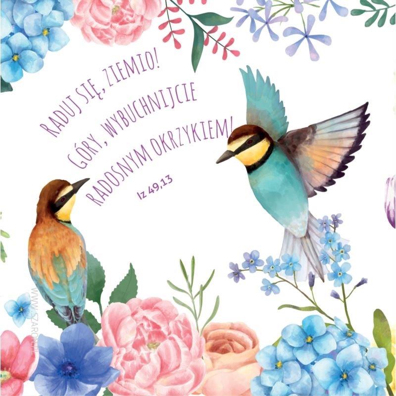 Podstawka korkowa - Raduj się ziemio