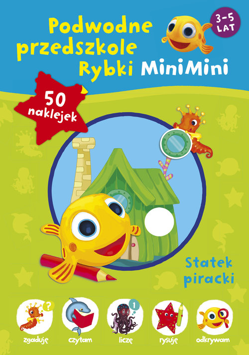 Podwodne przedszkole Rybki Minimini. Statek piracki