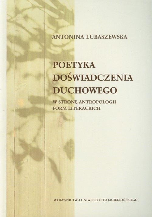 Poetyka doświadczenia duchowego