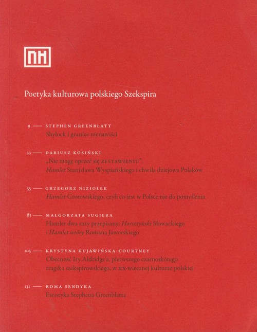 Poetyka kulturowa polskiego Szekspira