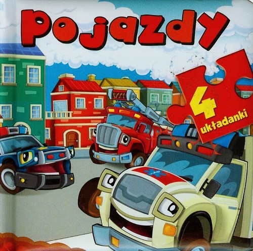 Pojazdy. 4 układanki