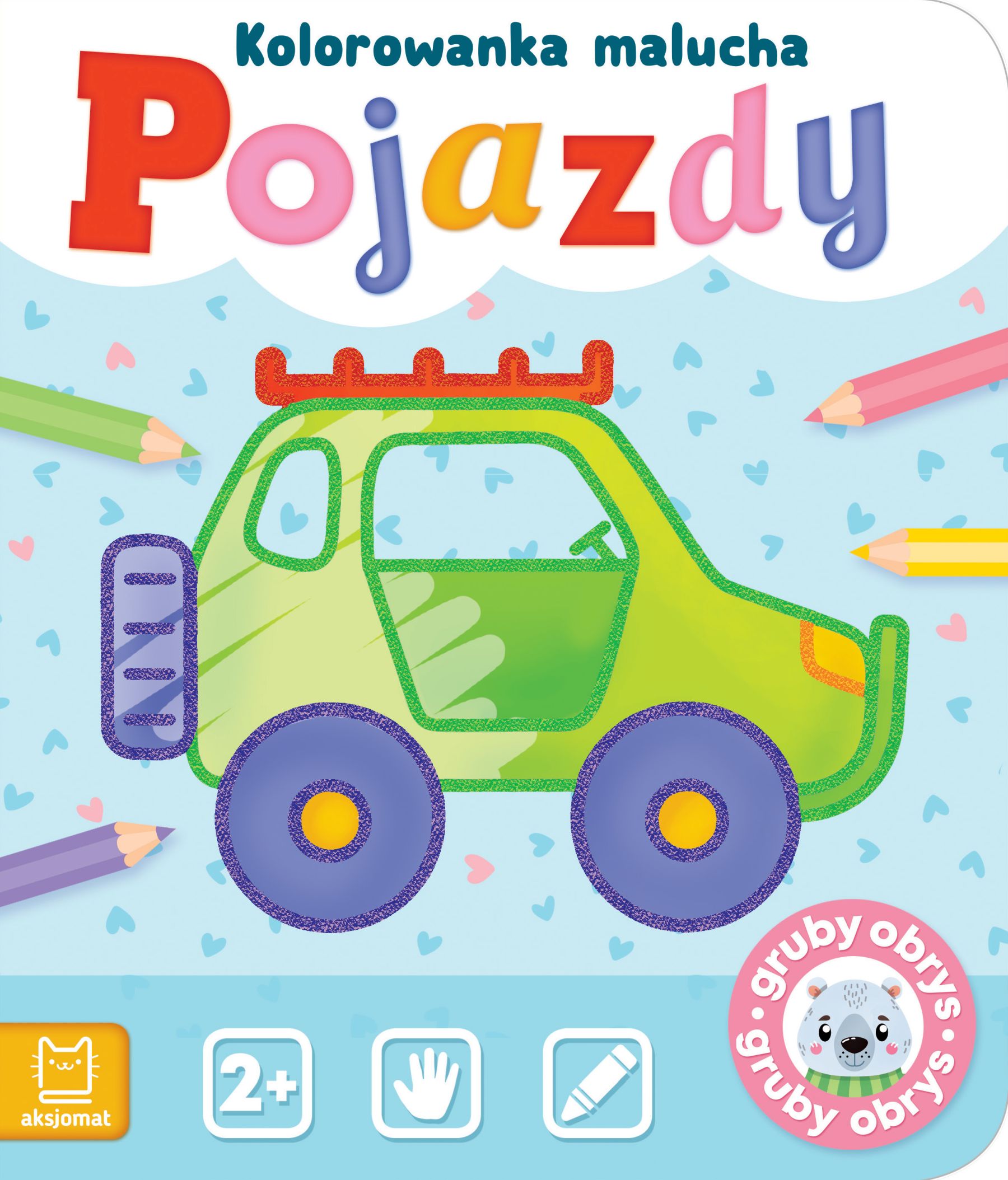 Pojazdy Kolorowanka malucha