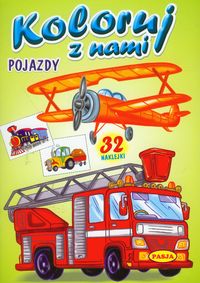 Pojazdy Koloruj z nami