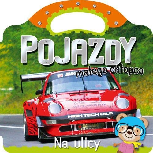 Pojazdy małego chłopca Na ulicy