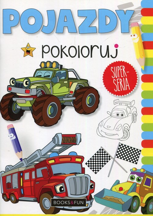 Pojazdy Pokoloruj