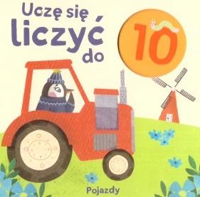 Pojazdy. Uczę się liczyć do 10. Kosteczka z dziurką