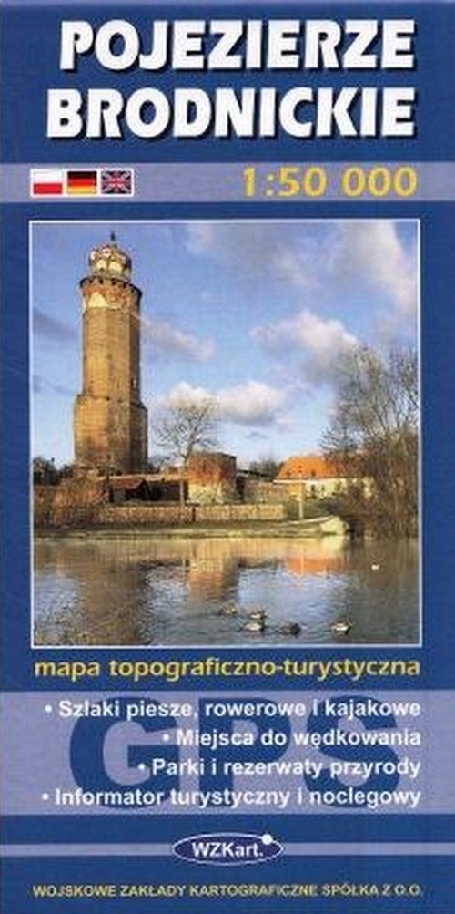 Pojezierze Brodnickie 1:50 000