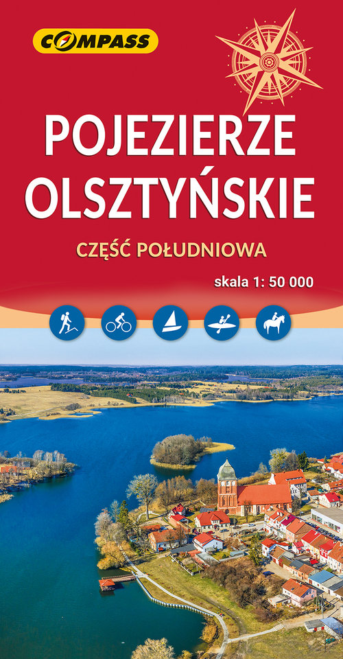Pojezierze Olsztyńskie Część południowa 1:50 000