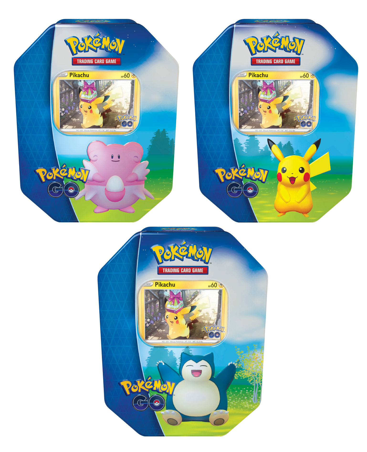 Pokémon TCG: Pokémon Go - TIN Box 6 sztuk dodatek