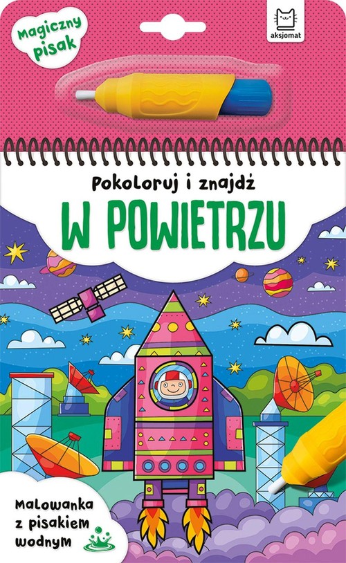 Pokoloruj i znajdź w powietrzu