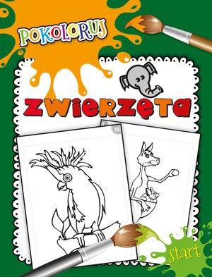Pokoloruj. Zwierzęta