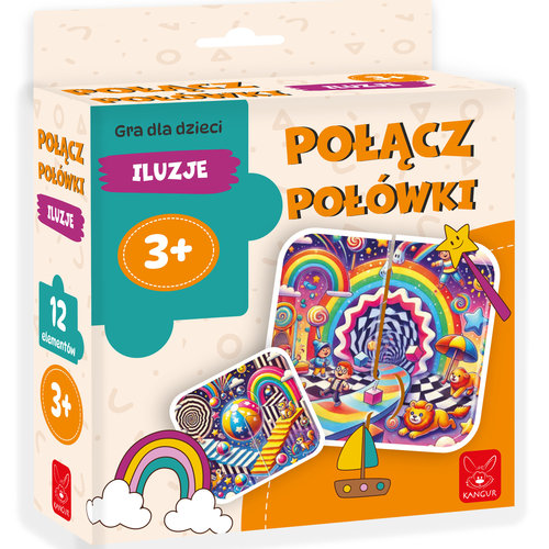 Połącz Połówki Iluzje 3+