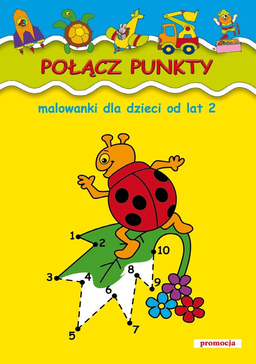 Połącz punkty Malowanki dla dzieci od lat 2