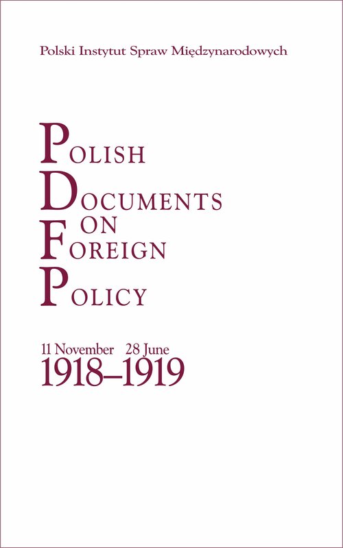 Polish Documents on Foreign Policy