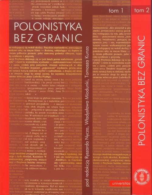 Polonistyka bez granic t.1 i t.2