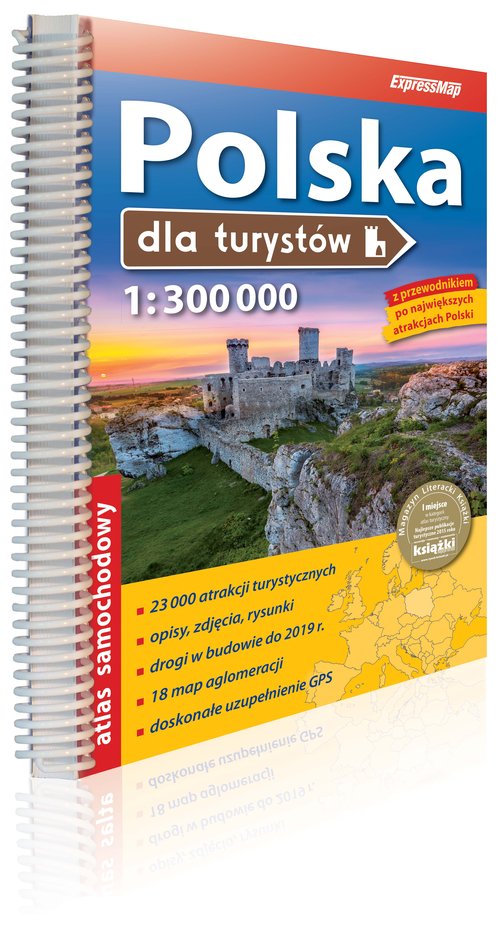 Polska dla turystów atlas samochodowy 1:300 000