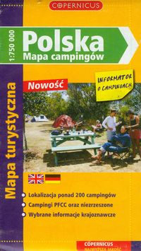 Polska Mapa campingów