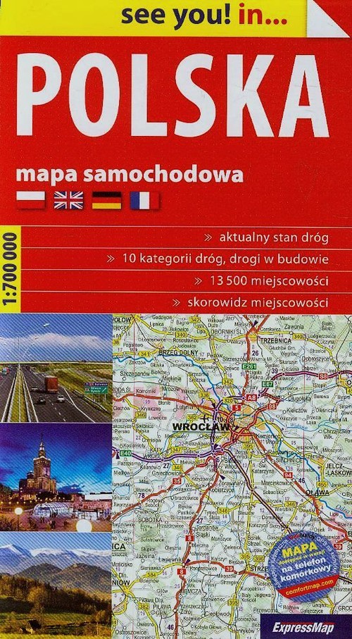 See you! in... Polska - mapa samochodowa (skala 1:700 000)