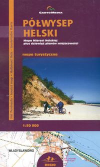 Półwysep Helski pol-ang-niem Mapa turystyczna 1:50 000